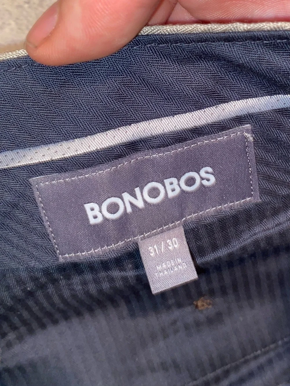 NWOT NEW Bonobos Linen Wool Slacks Dress Pants Trousers Work Office Athletic 31